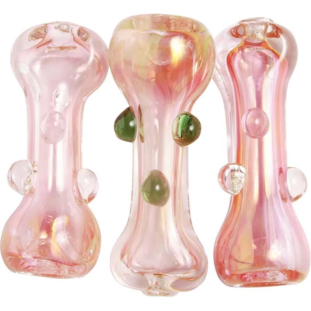 CH9- 2.5" Three Dot Fumed Chillum (Pack of 5) (Unit Cost $2.75)