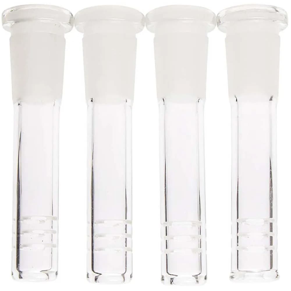 DS6 - 3" Clear Downstem 18MM - 14MM (Pack of 10) (Unit Cost $0.99)