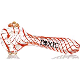 TXH13 — Toxic 4″ UV Swirl Hand Pipe (Pack of 4)