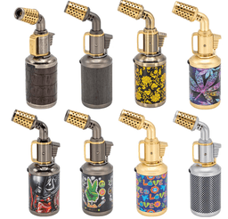51676 Scorch Torch-Blow Torch-Hold Button Antiqued