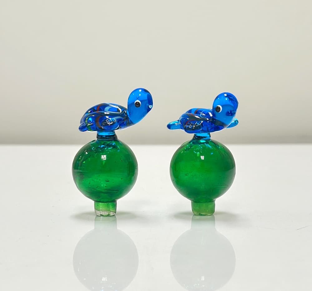 CC36 - Ocean Turtle Bubble Carb Cap (Pack of 5) (Unit Cost $3.99)