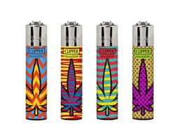 Clipper Leaves Design Lighters (Pack of 48)