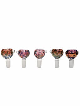 BL34 - 14mm Blue Dot Bowl (Pack of 5) (Unit Cost $2.99)