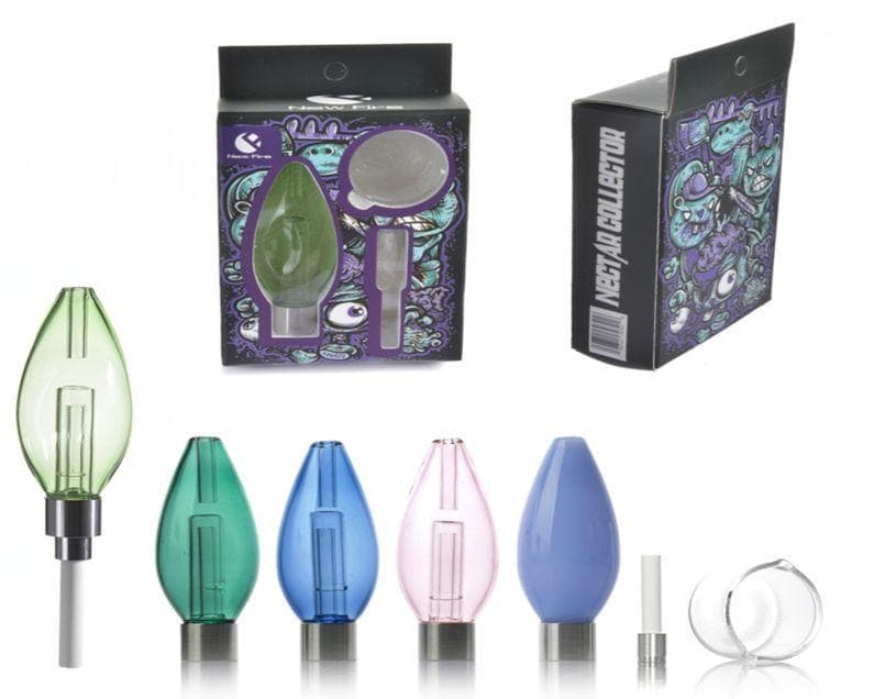 NC35 – Small Bullet Nectar Collector Screw W/Ceramic Tip Set Assorted Colors (04382)