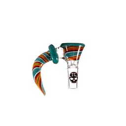 TXBL10 - 14mm Toxic Wigwag Horn Bowl (Pack of 5)