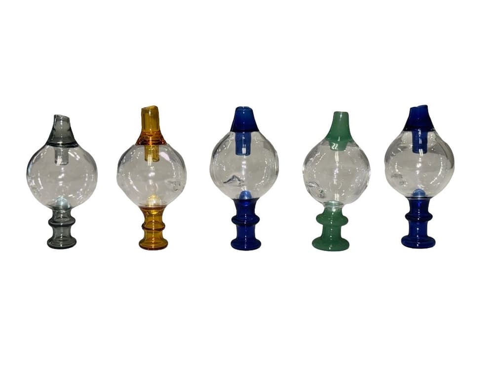 CC52 - Clear Bubble Carb Cap (Pack of 5) (Unit Cost $3.50)