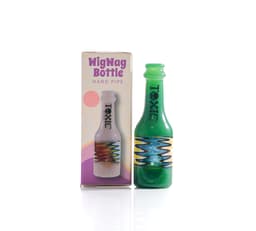 TXH12 – Toxic Wigwag Bottle Hand Pipe