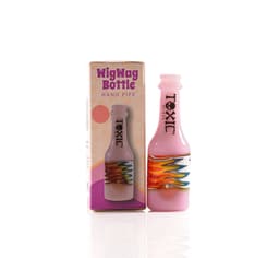 TXH12 – Toxic Wigwag Bottle Hand Pipe