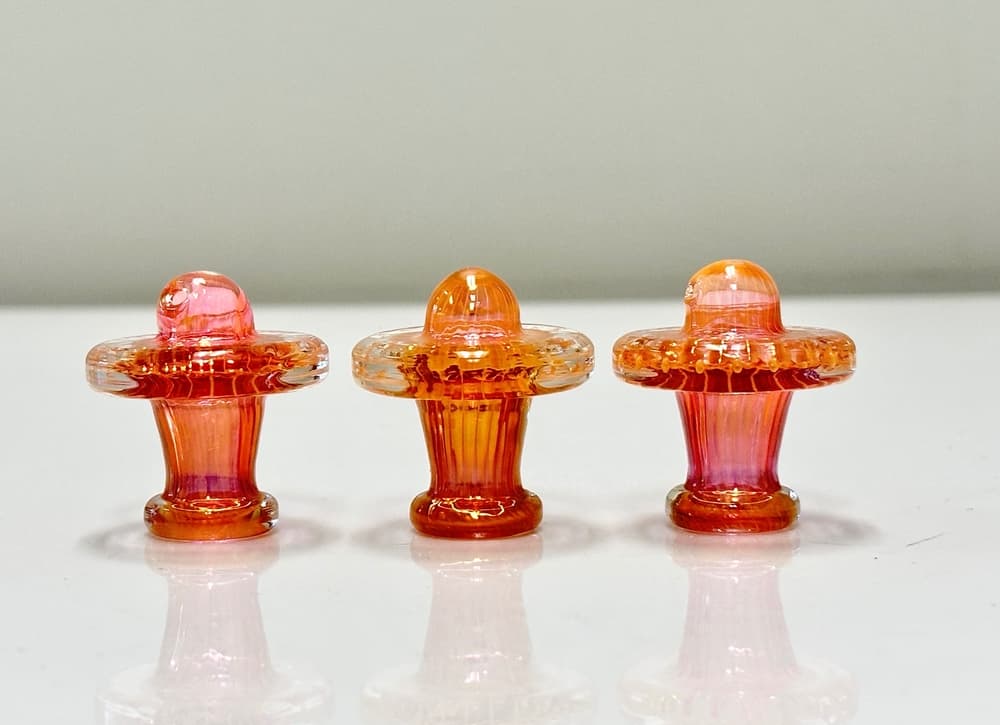 CC22 - Rose Gold Carb Cap (Pack of 5) (Unit Cost $6.99)