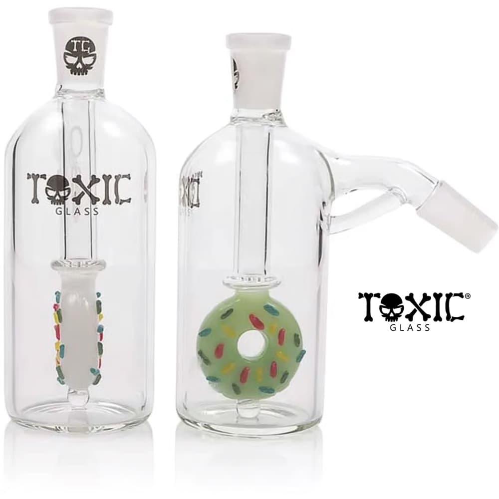 TXAC6 - 6" Toxic Donut Ash Catcher (45°)