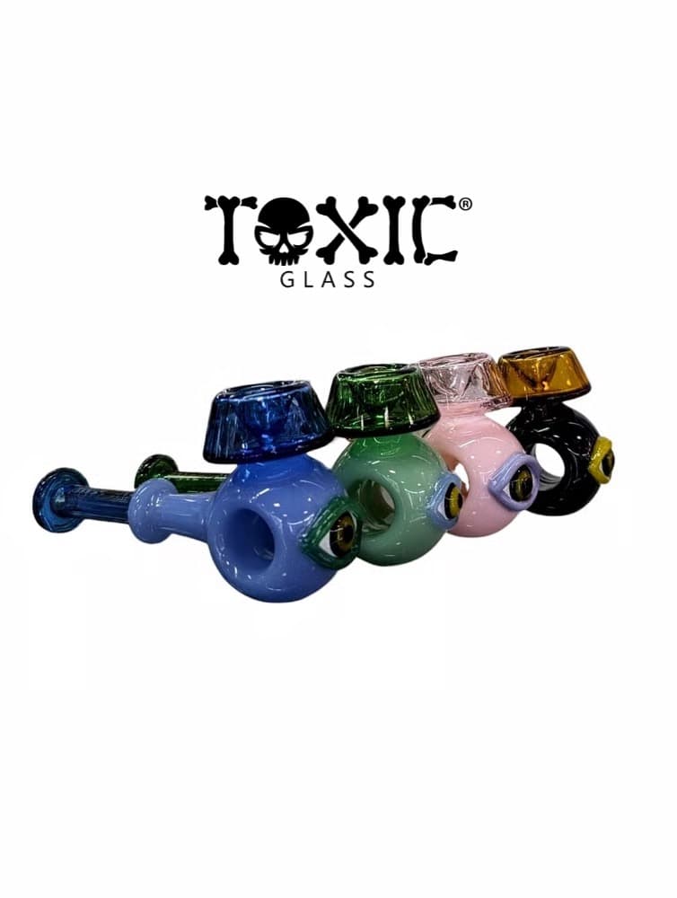 TXH2 - Toxic Eyeball Hammer Hand Pipe