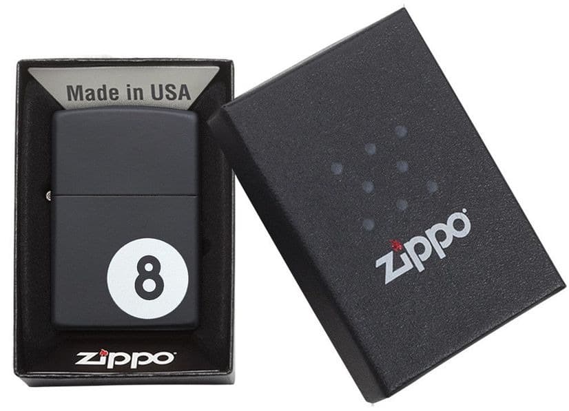 Zippo Lighter 28432 8-Ball