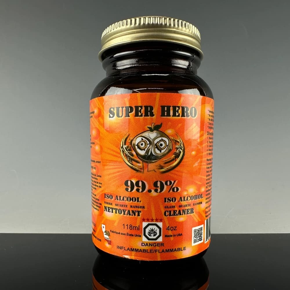 Super Hero 99.9% ISO Alcohol Cleaner (4oz)