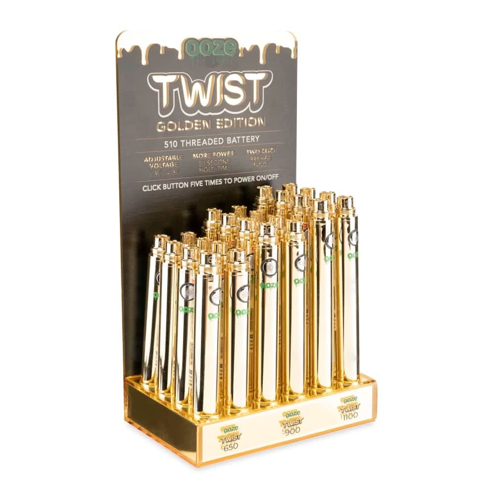 Ooze Twist Battery (24ct) Golden