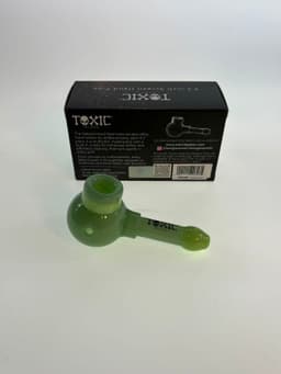 TXH30 - 4.5" Toxic Nebula Hand Pipe with Built in Screen