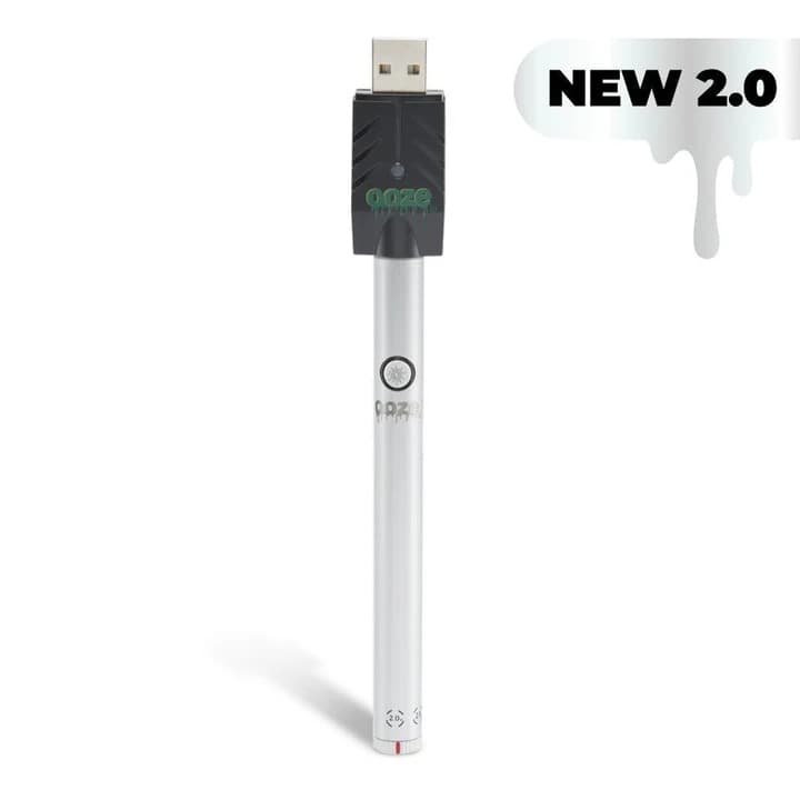 2.0 Ooze Twist Slim Pen - Ghost White