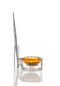 TXAT21 - Toxic Nectar Collector Dish with Dabber Holder