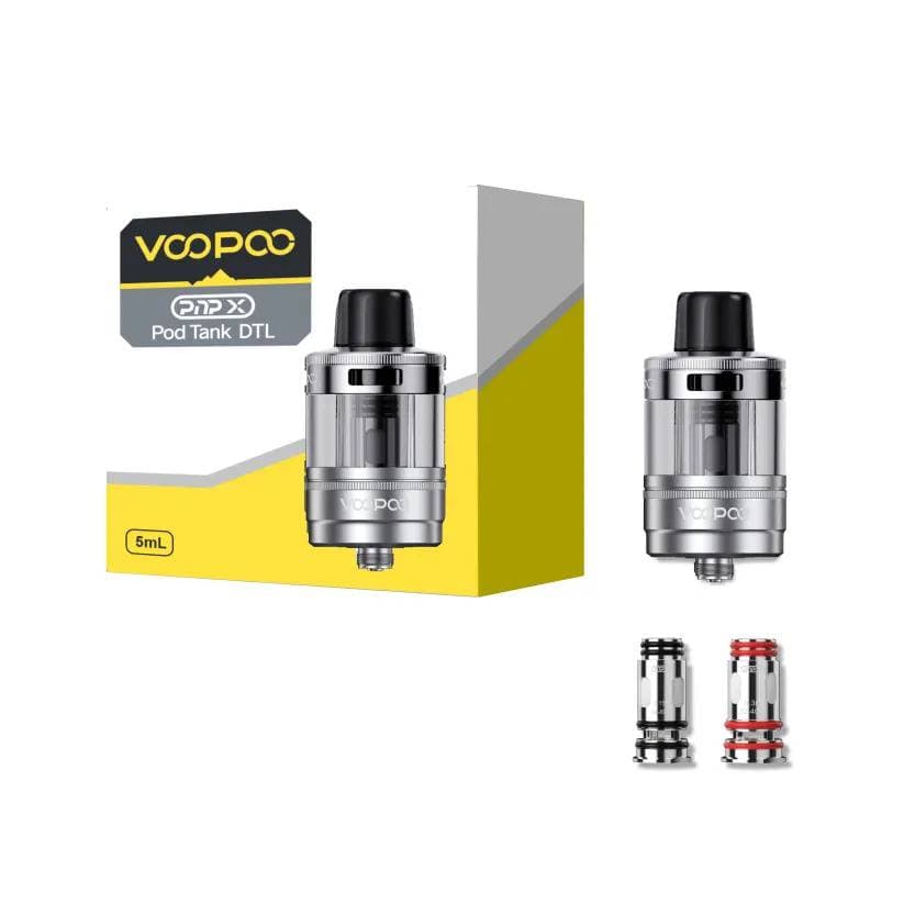 Voopoo PNP X Pod Tank DTL 5ML - Silver