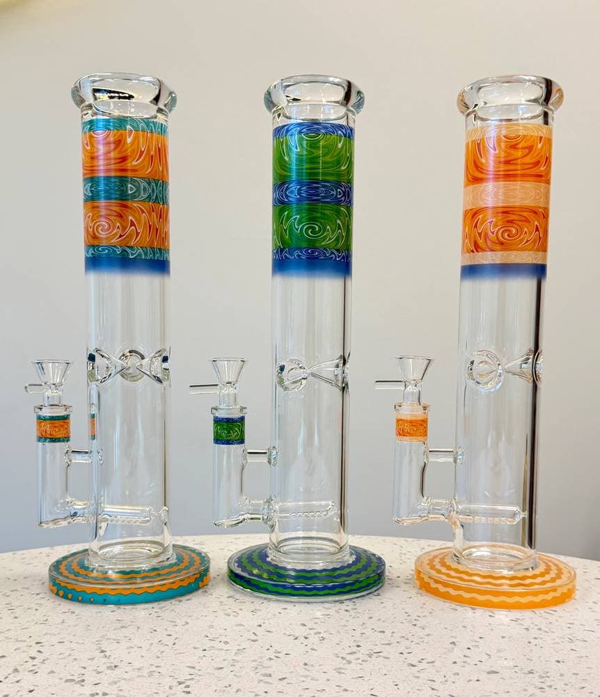 K34 - 12" 5MM Assorted Colors Wigwag Straight Shooter