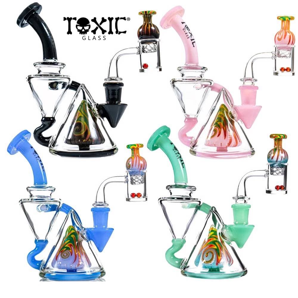 TX70- 6″ Toxic Pyramid Wigwag Recycler Complete Kit alternate view